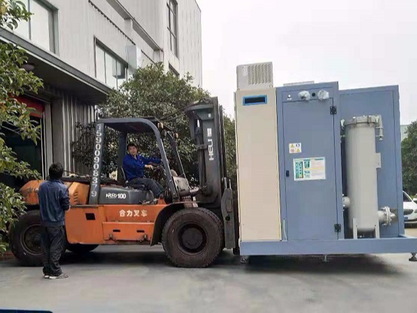 凱斯帕精密測試機卸柜到位案例